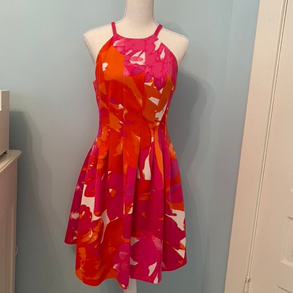 Vince Camuto Pink Halter Dress